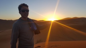 Sunset Dunes of Merzouga   